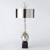 Twig Table Lamp in Nickel
