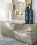 Fluted Crystal Table Lamp