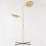 Gold Leaf Floor Lamp