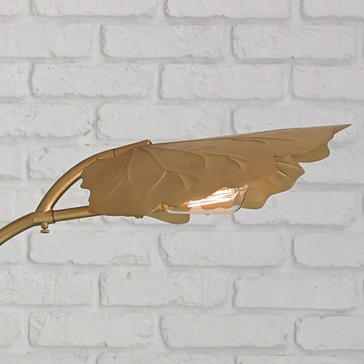 Gold Leaf Floor Lamp - Image 3