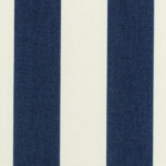 Hampton navy and cream stripe color swatch