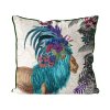African Lion in Blue