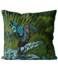 Butterfly Toucan Pillow