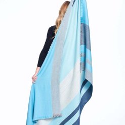 Cool Agave Alpaca Throw backside