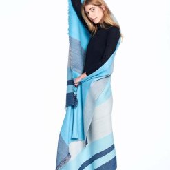 Cool Agave Alpaca Throw long