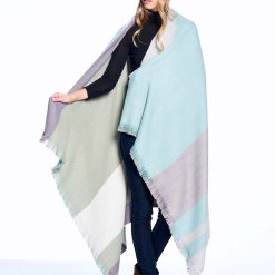 Ether Alpaca Throw showing front & back
