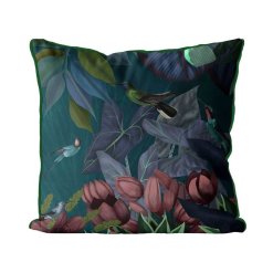 Hummingbird Garden pillow