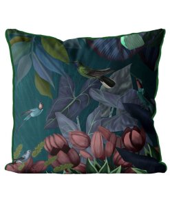 Hummingbird Garden pillow