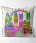 London Cityscape in watercolor