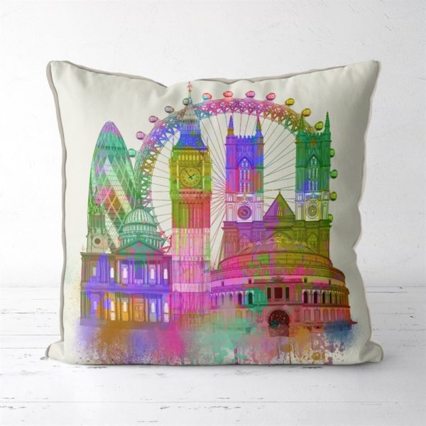 London Cityscape in watercolor