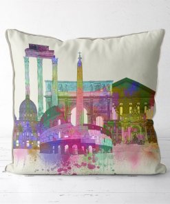 Rome Skyline pillow