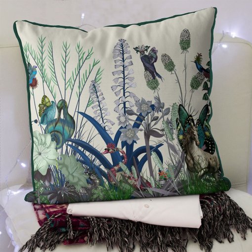Swan Wildflower Pillow set
