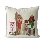 Winter Sports Fans Pillow