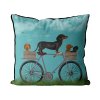 Dachshunds on Bicycle Sky