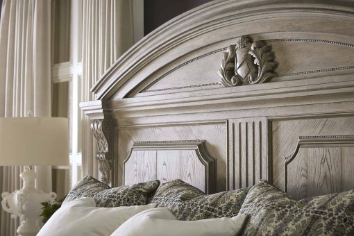 Acanthus Headboard closeup