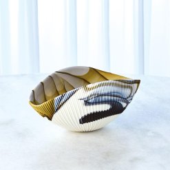 Amber filigree bowl small size