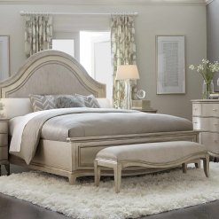 Aged Silver Starlight bed set