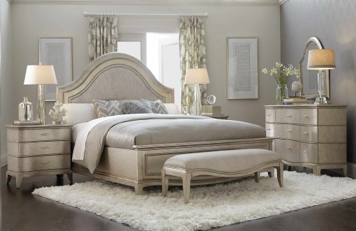 Aged Silver Starlight bed set