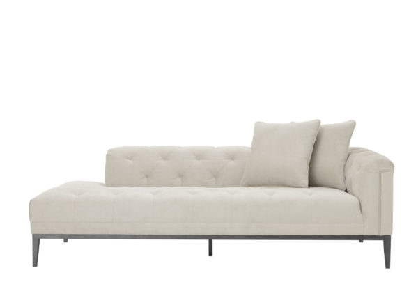 Embroidered Stitch Lounge Sofa right facing