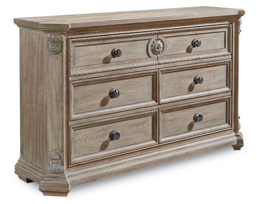 Arch Salvage Dresser in Parchment finish