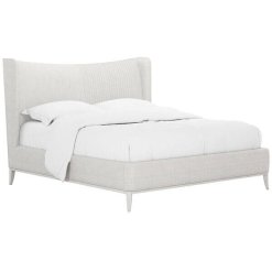 Mezzanine queen bed angle view