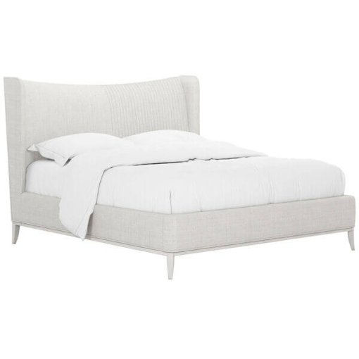 Mezzanine queen bed angle view