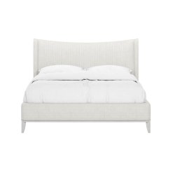 Mezzanine queen bed front view