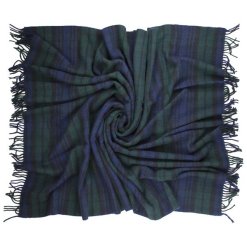 Tartan Fluffy black watch flat view