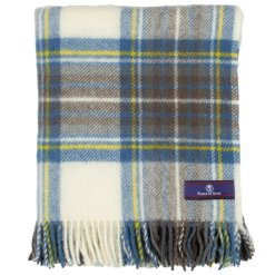 Tartan Lap Blue folded