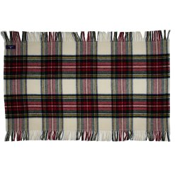 Tartan Lap Throw Collegiate flat
