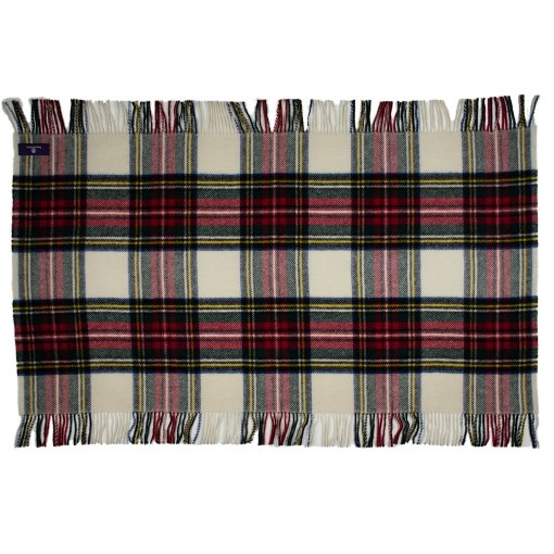 Tartan Lap Throw Collegiate flat