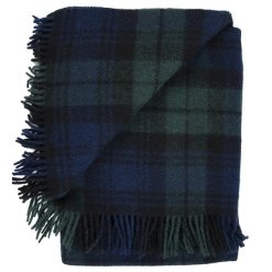Tartan Black Watch Open Folded