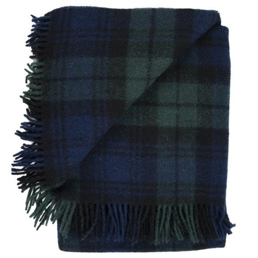 Tartan Black Watch Open Folded
