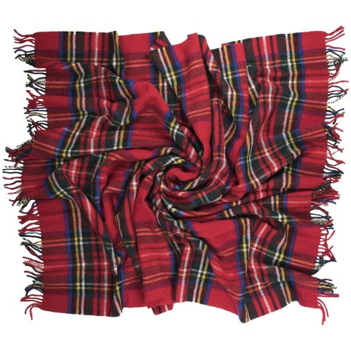 Tartan Royal Plaid flat view
