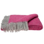 Southampton Hydrangea pink throw
