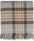 Tartan Tweed New Wool Blanket - Fluffy Winter