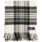 Tartan Dress Grey throw