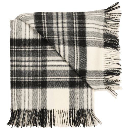 Tartan Dress Grey angled view