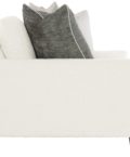 Ivory bench sofa side view