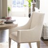 Santa Barbara arm chair angled view in a home environment.