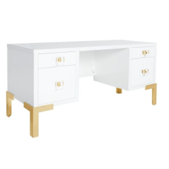 Cosby desk angled view
