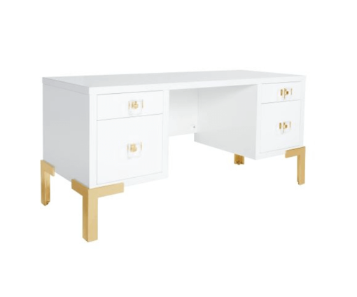 Cosby desk angled view