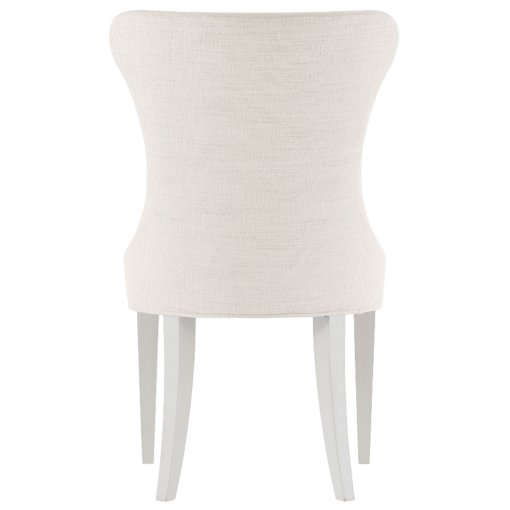 Silhouettte chair ivory backside