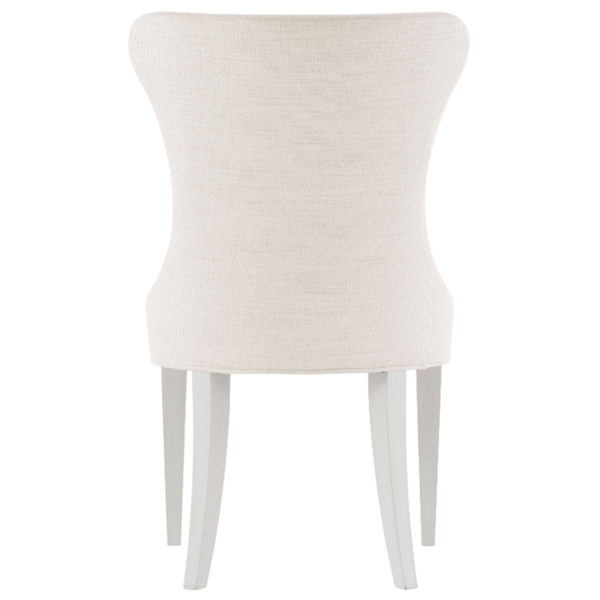 Silhouettte chair ivory backside