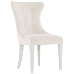 Silhouettte chair ivory front angle