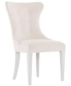 Silhouettte chair ivory front angle