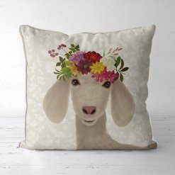Bohemia Goat Pillow front view