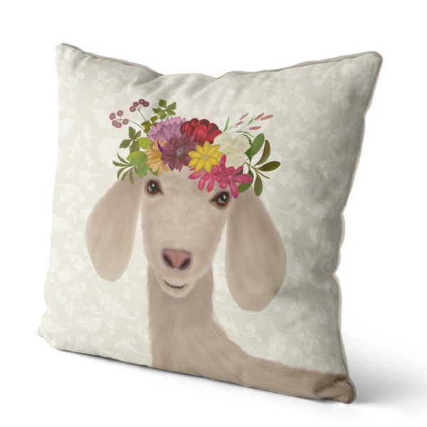 Bohemia Goat Pillow sideview