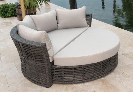 Panama Jack Graphite Daybed w/no canopy
