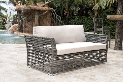 Panama Jack Graphite Loveseat